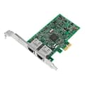 Miniatyrbild 1 av 2: Broadcom NetXtreme BCM5720-2P nätverksadapter - PCIe 2.0 Low Profile - Gigabit Ethernet x 2