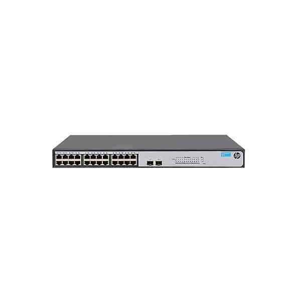 HPE OfficeConnect 1420 24G 24-portars Ethernet-switch - 2 lager stöds - Twisted Pair - 1U hög - Rackmonterbar, stationär