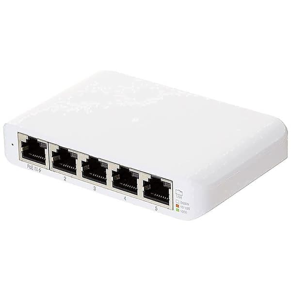 Hantera switch - Ubiquiti - USW-Flex-Mini - 5 portar RJ-45 - 16 Gbit/s - PoE Vit
