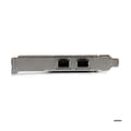 Miniatyrbild 3 av 4: PCI Express nätverkskort 2 portar Gigabit Ethernet RJ45 10/100/1000 Mbps - POE/PSE - STARTECH