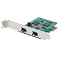 Miniatyrbild 1 av 3: startch 2-portar pcie firewire-kort ti tsb82aa2 chipset-win-mac blackRouter, Wifi, nätverk PCI Express till FireWire Adapter |