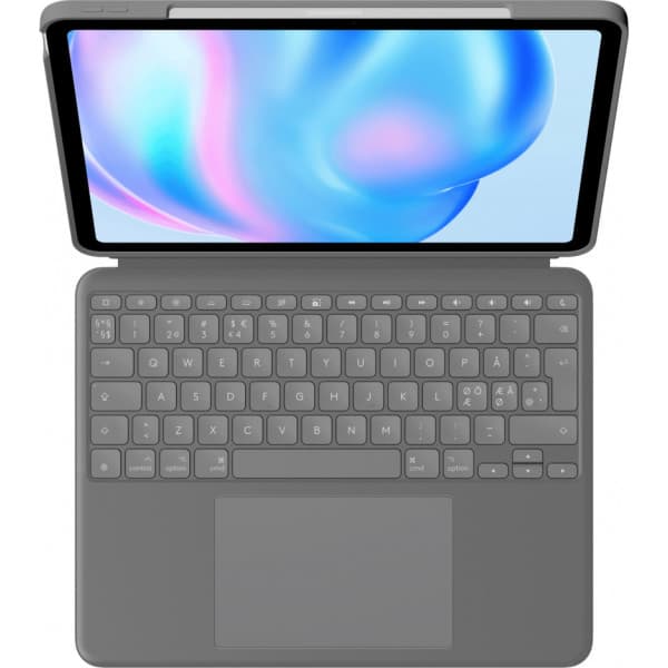 Logitech Combo Touch -tastatur/beskyttelse, 13" iPad Air M2