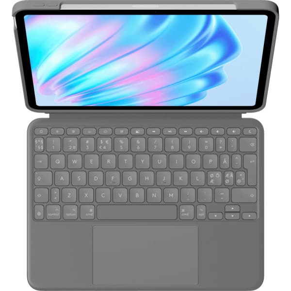 Logitech Combo Touch -näppäimistö/suojakotelo, 11" iPad Air M2