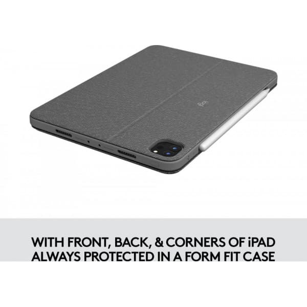 Logitech Combo Touch -näppäimistö/suojakotelo, 11" iPad Pro (1.-4. sukupolvi)