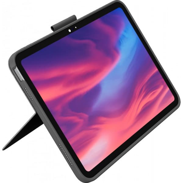 Logitech Combo Touch -tastatur/etui til 10. generation iPad