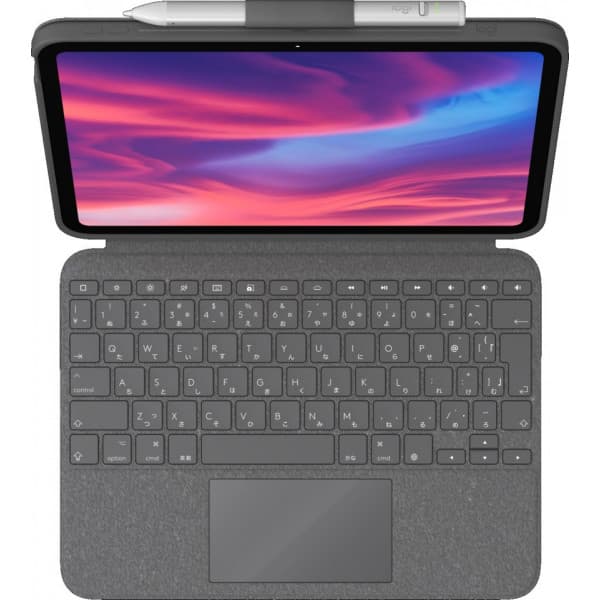 Logitech Combo Touch -tastatur/etui til 10. generation iPad