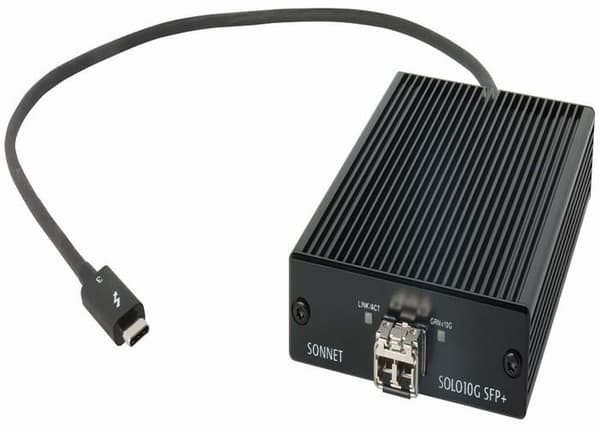Trådbundet nätverkskort - Sonnet trådlöst nätverkskort - SOLO10G-SFP-T3 - Solo10G SFP+ Fiber 10000 Mbit/s