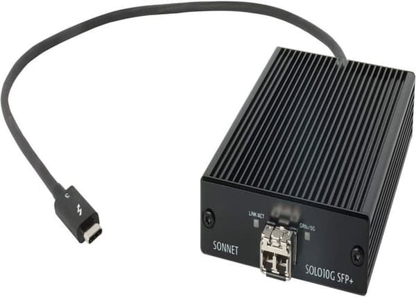 Trådbundet nätverkskort - Sonnet trådlöst nätverkskort - SOLO10G-SFP-T3 - Solo10G SFP+ Fiber 10000 Mbit/s