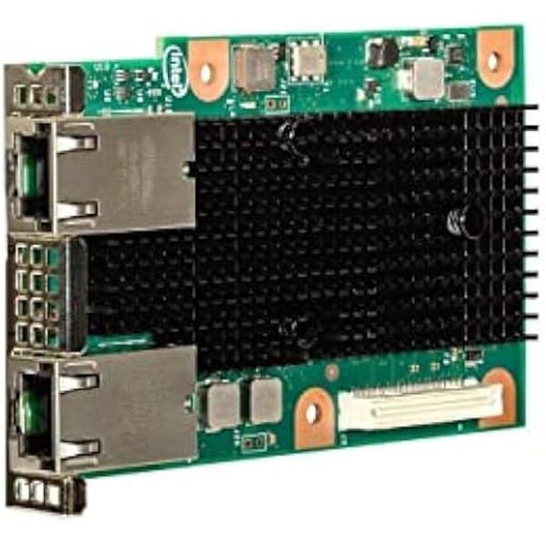 Nätverksanslutningsadapter Ethernet - INTEL - X557T2OCPG1P5 - Svart - Kompakt - 1 enhet Svart, Grön, Grå