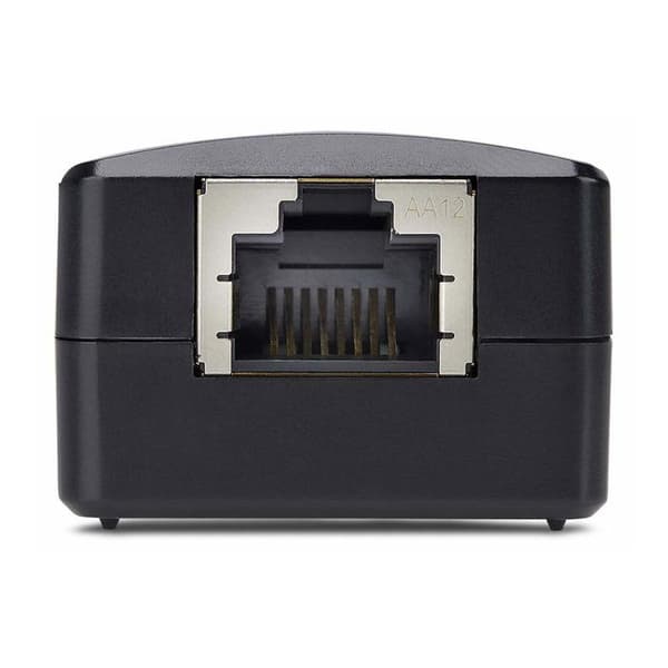 StarTech Gigabit Nätverks Separator med 1 Port, Kompakt Ethernet Kopplare Online med Galvanisk Isolering 4kV, IP40 Svart