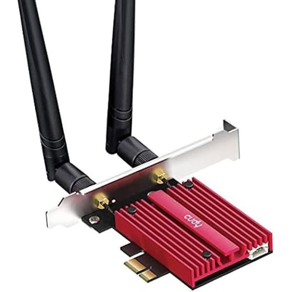 WiFi PCIe-kort - Cudy - BE9300 - Wi-Fi 7 - 6 GHz - Bluetooth 5.4 - WPA3