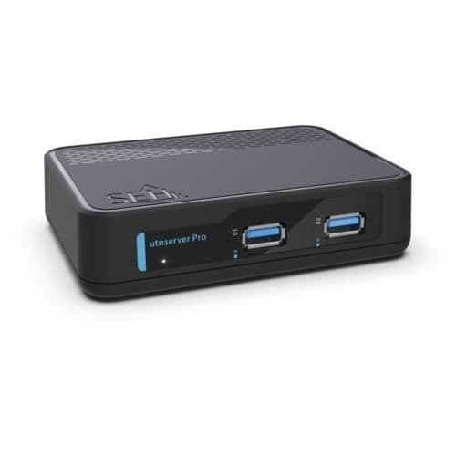 SEH UTNSERVER PRO ETHERNET LAN PRINT SERVER SVART (M05130)
