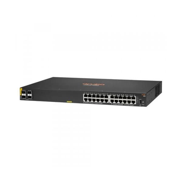 HPE ARUBA 6100 24G CL4 4SFP+ SWCH JL677A Svart
