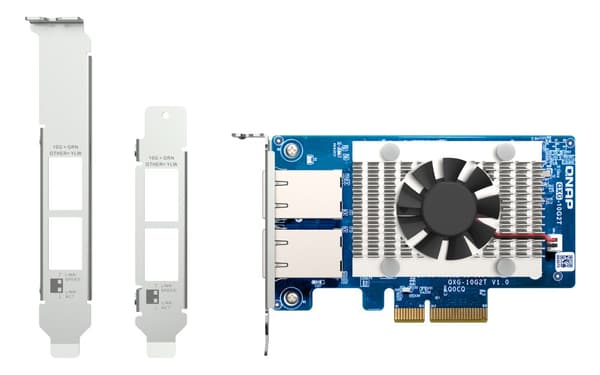 QNAP QXG-10G2T netværkskort Internt Ethernet 10000 Mbit/s
