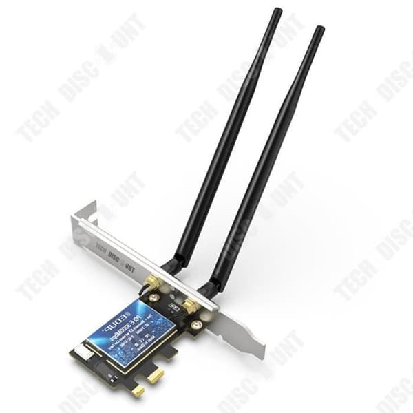 TD® PCI-E 3000M 802.11AX Bluetooth 5.1 WIFI 6 AX200 trådlöst nätverkskort Effektiv Dual-Frequency Multi-Device Connection