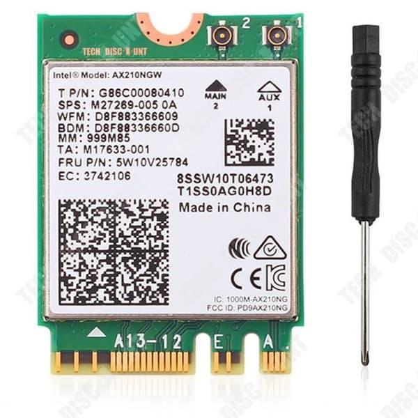 TD® Inbyggd 3000M WIFI6E trådlöst nätverkskort bärbar dator med Bluetooth 5.2-överföring, snabb och enkel installation