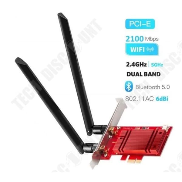 TD® 2974 Mbps trådlöst kort Stöd för dubbla system Dual gain antenn