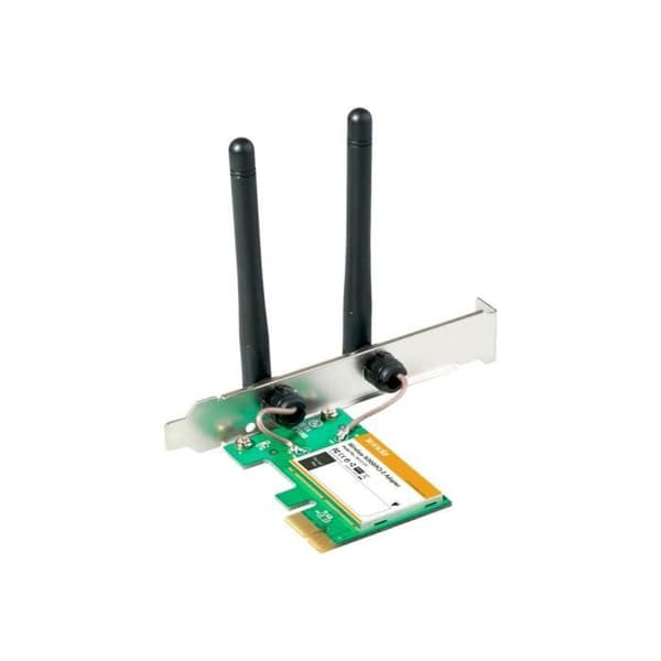 Tenda W322E nätverksadapter - PCIe 2.0 - 802.11b, 802.11g, 802.11n Svart, Grön