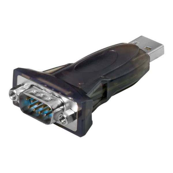 goobay USB 2.0 RS-232 serie-adapter svart