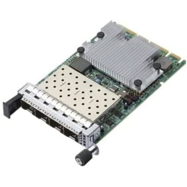 BROADCOM NETXTREME E-SERIES N425G - NÄTVERKSADAPTER - PCIE 4.0 X16 P Gjuten aluminium, Grön, Nickel