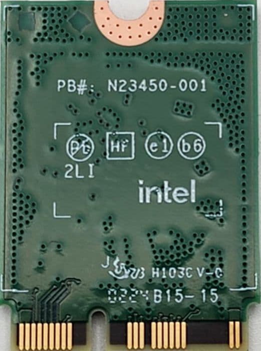 Wi-Fi-kort - Intel - Killer BE200 - Wi-Fi 7 - 5,8 Gbit/s - ultralåg latens