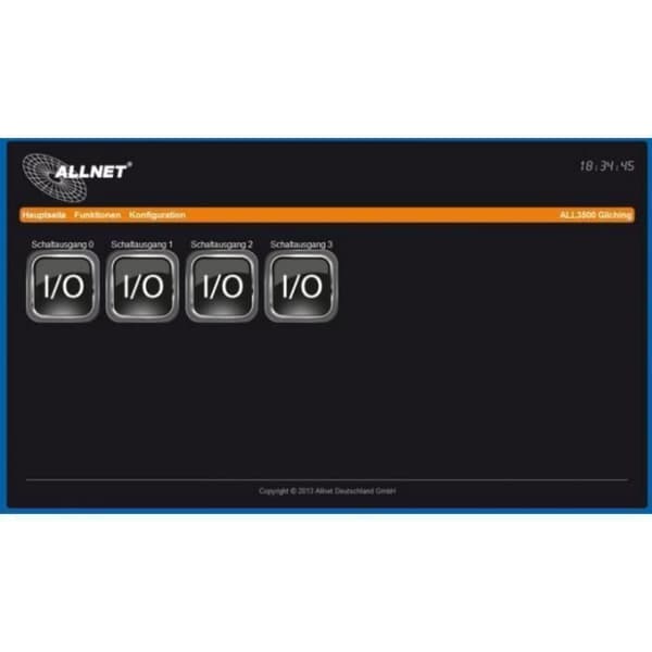 ALLNET ALL3500, 2,4 GHz, trådbunden, Wi-Fi, Fast Ethernet, IEEE 802.11b, IEEE 802.11g, IEEE 802.11n, 64-bitars WEP, 128-bitars WEP, WPA, WPA2
