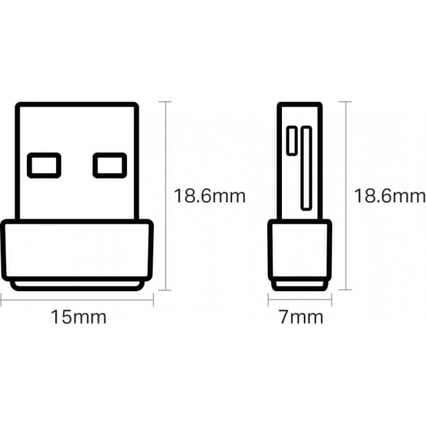 TP-LINK Archer T2U Nano Dual-band WiFi-adapter