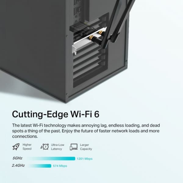 TP-LINK Archer TX20E WiFi 6 Bluetooth 5.2 PCIe-adapter