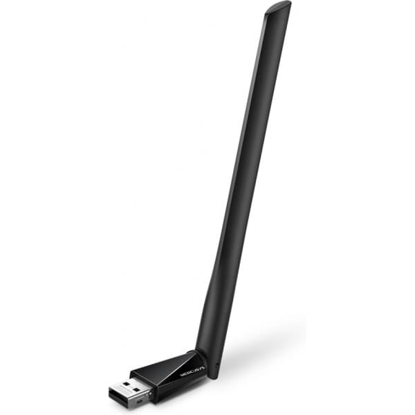 Mercusys AC1300 Högförstärkt Dual-Band WiFi-adapter Svart
