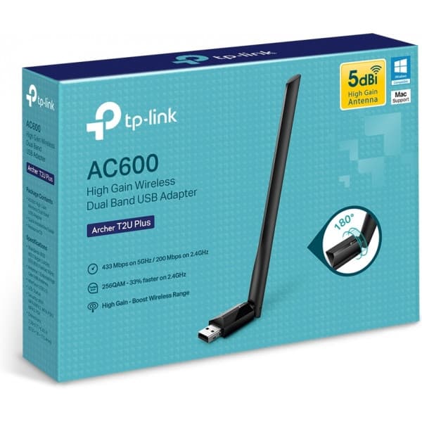 TP-LINK Archer T2U Plus Dualband WiFi-adapter