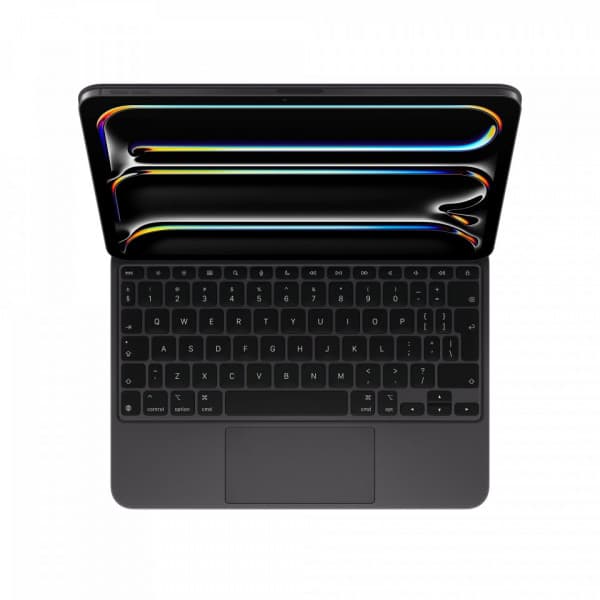 Apple Magic Keyboard 11" iPad Prolle (M4) -näppäimistö ja suoja, musta (MWR23)