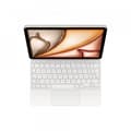 Pikkukuva 2 / 5: Apple Magic Keyboard 11" iPad Airille (M3) näppäimistö ja suoja, valkoinen (MDFV4)