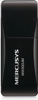Mercusys MW300UM nätverkskort USB 300 Mbit/s inbyggt (MW300UM) Svart