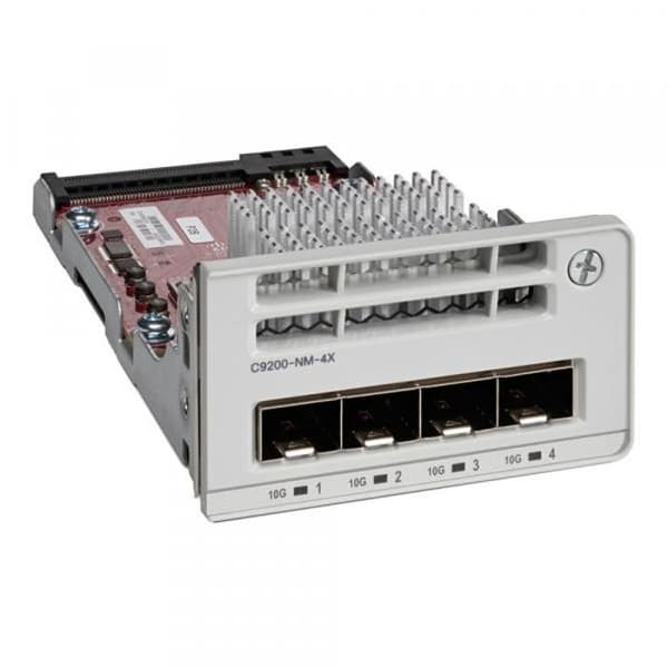 Modul för utvidgning - CATALYST - 9200 - 4 x 10Gb Ethernet - 10 Gbps - Svart