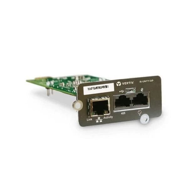 Fjärrövervakningskort EMERSON - Vertiv Liebert INTELlislot Unity Platform Card - 100Mb LAN - 100Base-TX