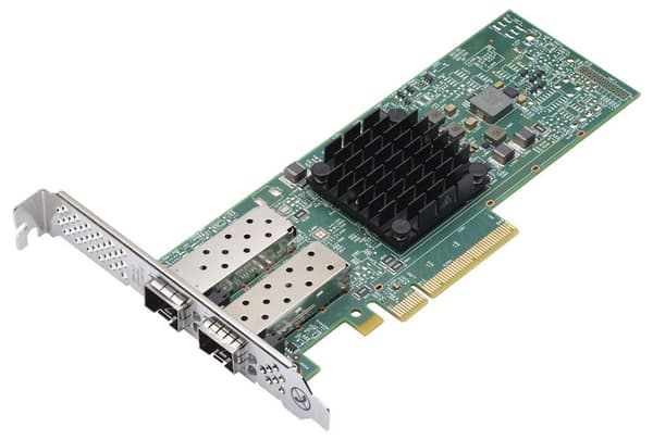 Lenovo ThinkSystem Broadcom 57414 - Netværksadapter - PCIe 3.0 x8 - 10 Gb Ethernet / 25 Gb Ethernet SFP28 x 2 - til ThinkSystem SR530, SR550, SR570, S
