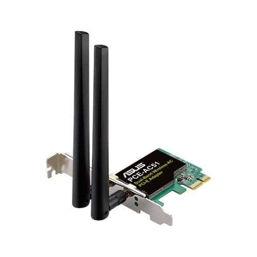 ASUS PCE-AC51 - Sisäinen verkkosovitin - AC Monivärinen