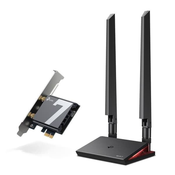 TP-Link Archer BE9300 Wi-Fi 7 Bluetooth 5.4 PCIe -sovitin musta