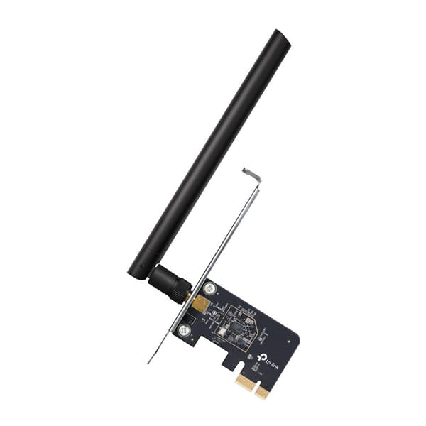 TP-Link Archer T2E Internt WLAN 433 Mbit/s Svart, Silver