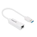 Miniatyrbillede 2 af 4: Manhattan USB-A Gigabit netværksadapter, hvid, 10/100/1000 Mbps netværk, USB 3.0, Ethernet, RJ45, tre års garanti, svarende til USB31000SW.