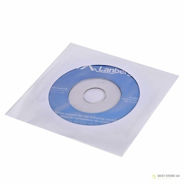 Lanberg N150 NC-0150-WE nätverkskort (USB 2.0, WiFi-antennkontakt)
