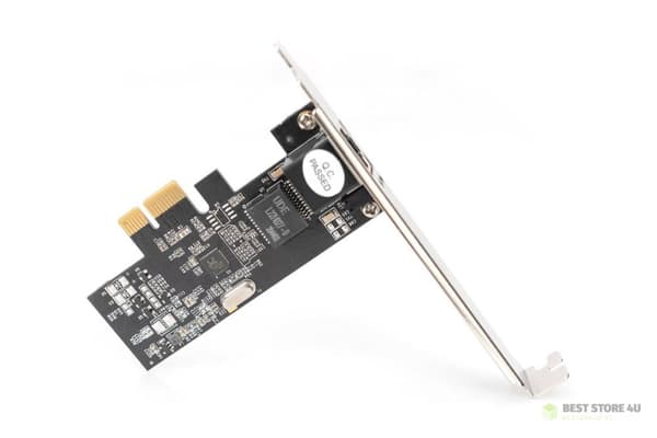 DIGITUS LANGALLINEN VERKKOKORTTI PCI EXPRESS 1X RJ45 2.5 GIGABIT ETHERNET 2500MBPS DN-10135