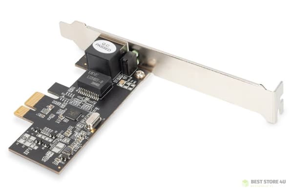 DIGITUS LANGALLINEN VERKKOKORTTI PCI EXPRESS 1X RJ45 2.5 GIGABIT ETHERNET 2500MBPS DN-10135