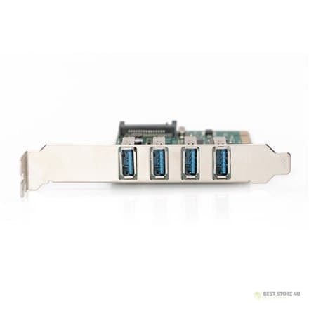 Digitus | USB-adapter | USB | USB 2.0 | SuperSpeed USB 3.0 | PCI Express 2.0 x1