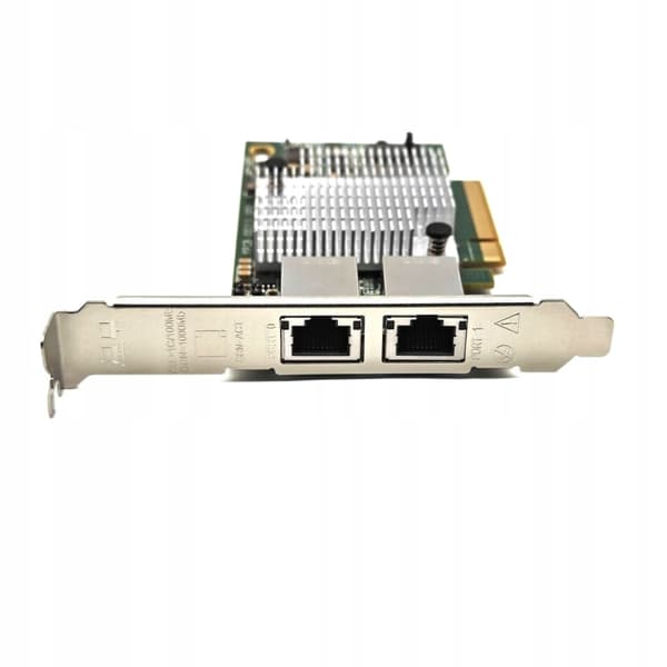 NÄTVERKSKORT Dubbelt RJ45 10 GB PCI Express LÅG Snabbt Internet