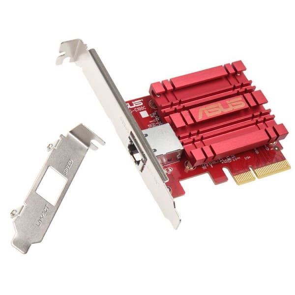10 GB Ethernet-kort - ASUS - XG-C100C - PCI Express - 1 RJ45-port - Kopparnätverkskabel