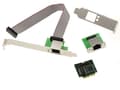 Miniatyrbild 2 av 3: M2 M.2 NGFF E A Key Gigabit Lan Ethernet 10 100 1000 Mbps kort med Intel I210 Chipset