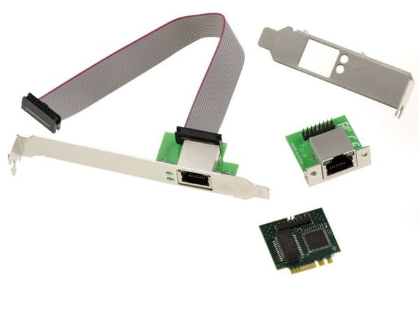 M2 M.2 NGFF E A Key Gigabit Lan Ethernet 10 100 1000 Mbps kort med Intel I210 Chipset