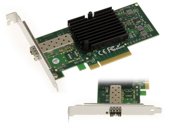 10G SFP+ LAN PCIe Controller Card med Intel JL82599EN Chipset - 10GbE Ethernet nätverksadapter