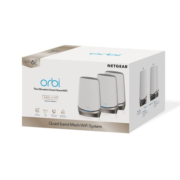 NetGear Orbi RBKE963 Vit - WiFi Repeaters - Marknadsplats - Nätverk